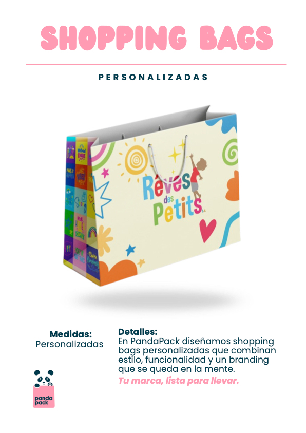 Shopping bag personalizada — Réves des Petits